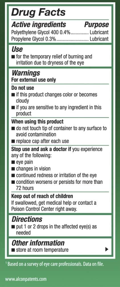 Systane lubricant eye drops two-pack on box, convenient for daily use.