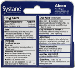 Systane Nightime Eye Ointment cap close-up highlighting easy application.