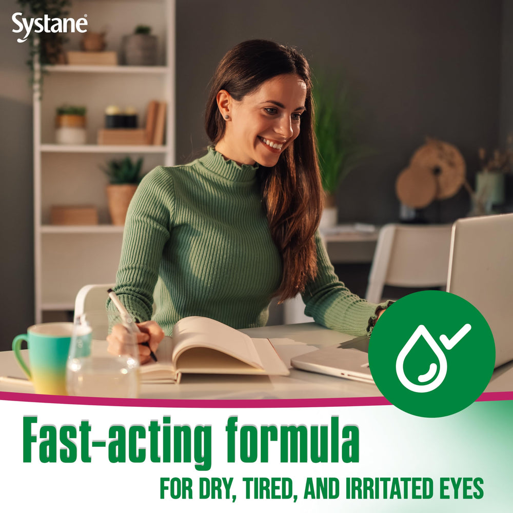 Systane Ultra room-temperature storage indicates convenient daily use