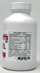 Systemic Formulas GCEL label detail highlighting key ingredients.