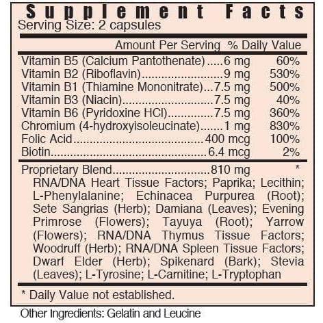 Systemic Formulas 44H Heart packaging box with label and branding reference.