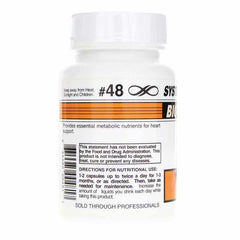 Systemic Formulas Heart Energy packaging with clean organized design for easy shelf identification.