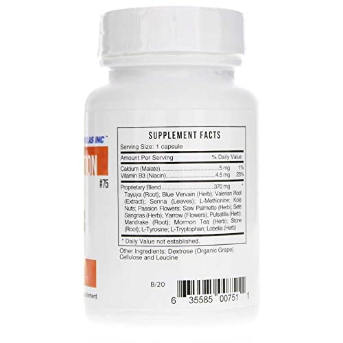 Systemic Formulas N3 Relaxa capsules close-up showing easy-to-swall capsules