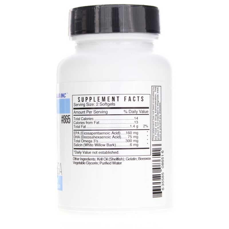 Systemic Formulas capsule closeup showing capsule design for easy swallowing.