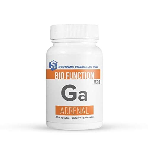 Systemic Formulas Ga Adrenal bottle pour shows energy support potential