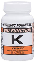 Systemic Formulas K Kidney bottle front view for kidney and bladder health support