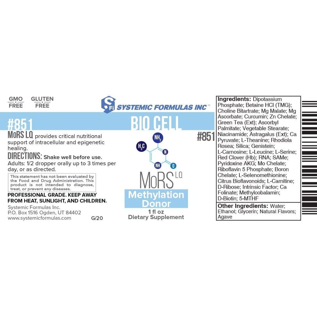Ingredient blend photo emphasizing L-5-MTHF folate and B vitamins.