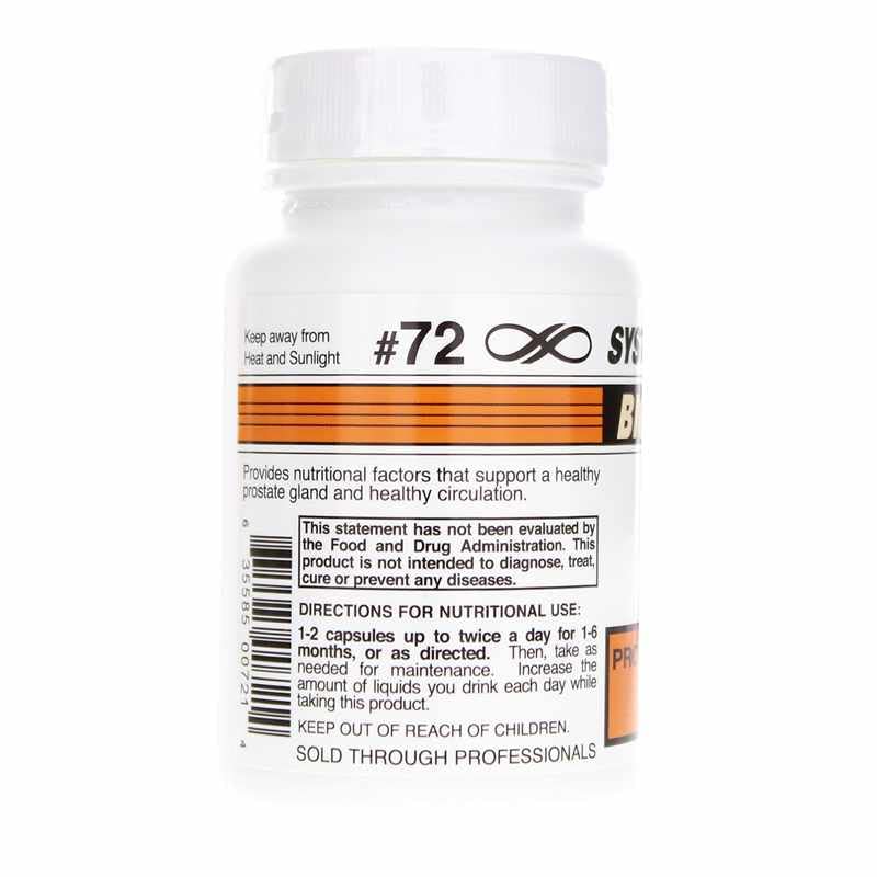 Systemic Formulas MPC capsule close-up suggests circulation support.