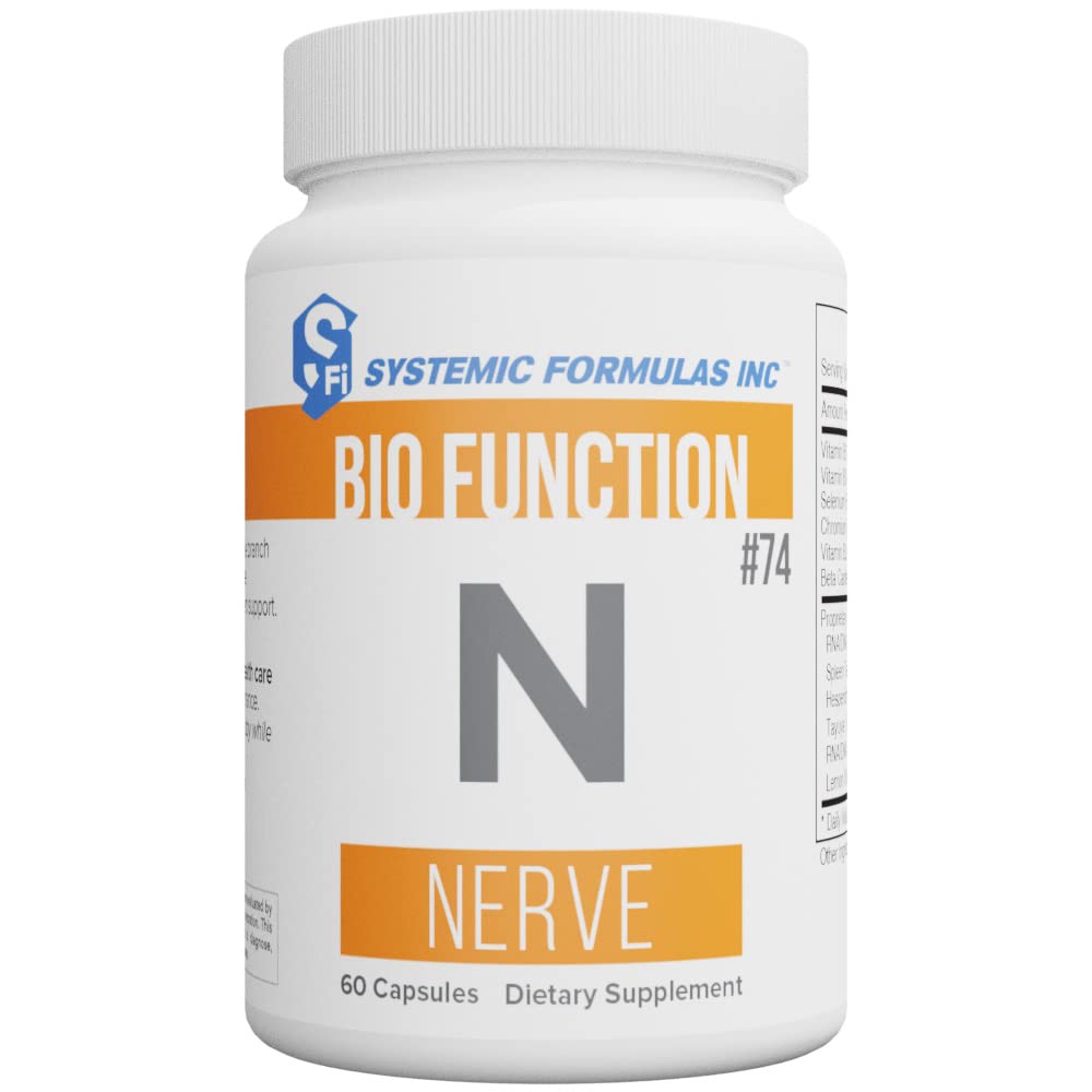 Systemic Formulas Nerve bottle front for daily nervous system support