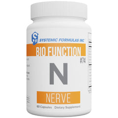Systemic Formulas Nerve bottle front for daily nervous system support