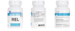 Systemic Formulas REL - CHLORELLA glass with water shows easy mixing.