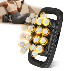 syufoo 20-head massage gun set targets full back muscles for deeper relief.