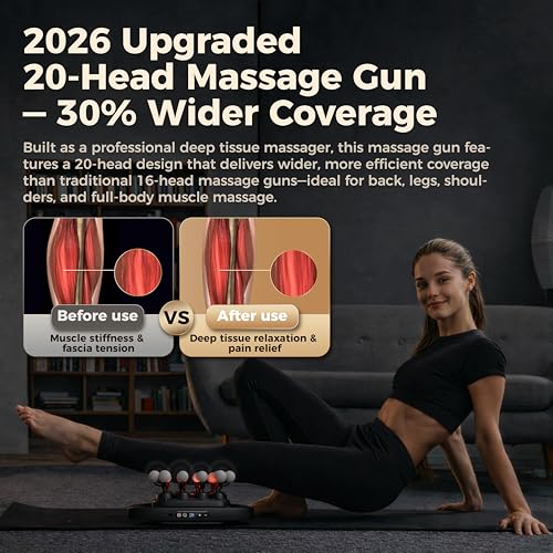 syufoo 30 speeds and 3 modes offer tailored recovery for different muscle groups.