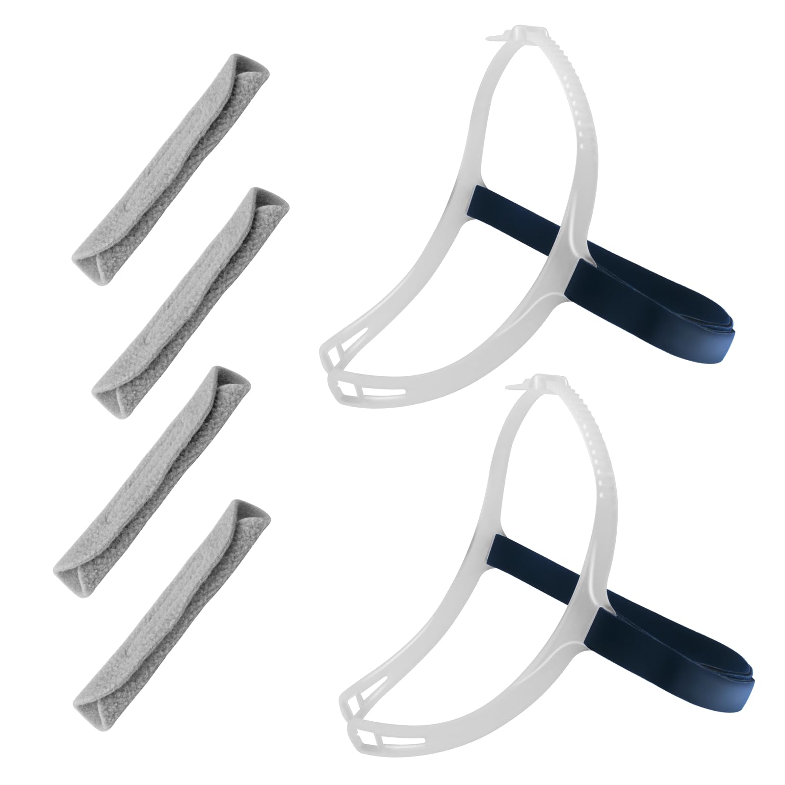 SyunsXoon CPAP headgear with silicone frame provides secure fit for ResMed Swift FX.
