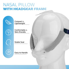 SyunsXoon headgear adjustable strap for a secure, skin-friendly fit