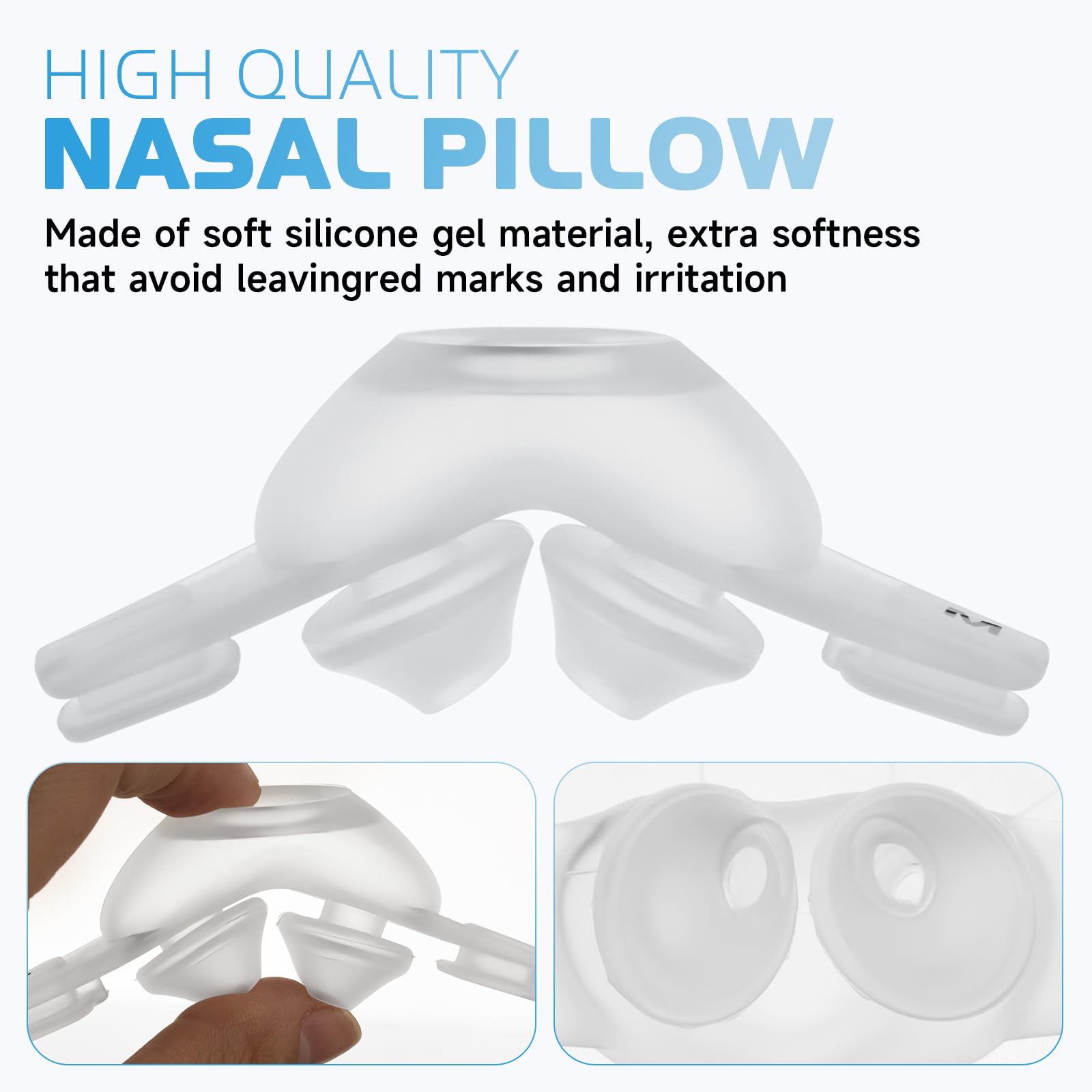 SyunsXoon ResMed Swift FX frame compatibility for easy CPAP pillow replacement.