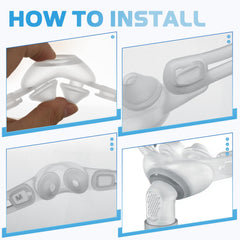 SyunsXoon soft-seal comfort reduces pressure during CPAP wear.