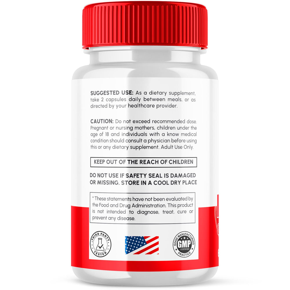 Syvor ForgeLabs Blood Stabilizer jar with capsules illustrating long shelf life.
