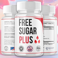 Syvor Free Sugar Plus Capsules close-up of capsules and texture