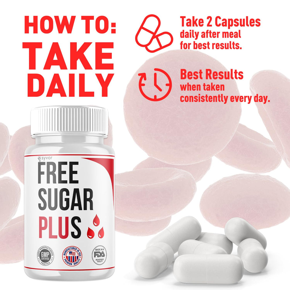 Syvor Free Sugar Plus Capsules lifestyle-use in active routine