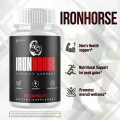Syvor Iron Horse pills dosage card, guidance for daily use