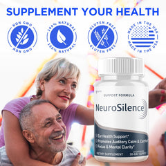 Syvor Neurosilence two-bottle pack illustrating extended supply.