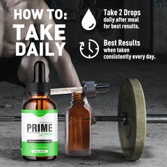 Syvor Prime Drops 2-pack box for convenient at-home use.
