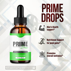 Close-up of Syvor Prime Drops liquid with precise pour.