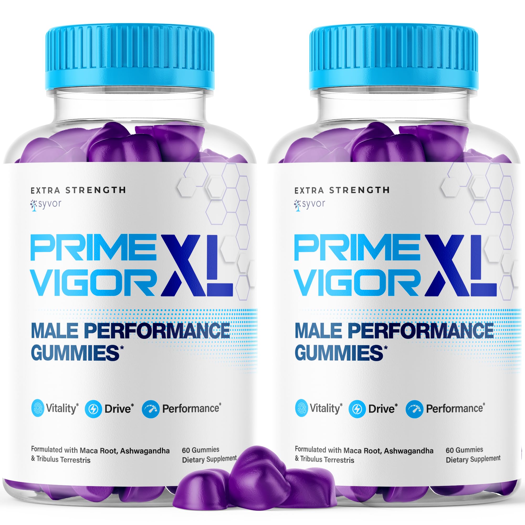 Syvor Prime Vigor XL bottle front in a two-pack display.