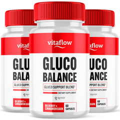 Syvor Vitaflow Balance bottle front highlights natural ingredients for daily wellness.
