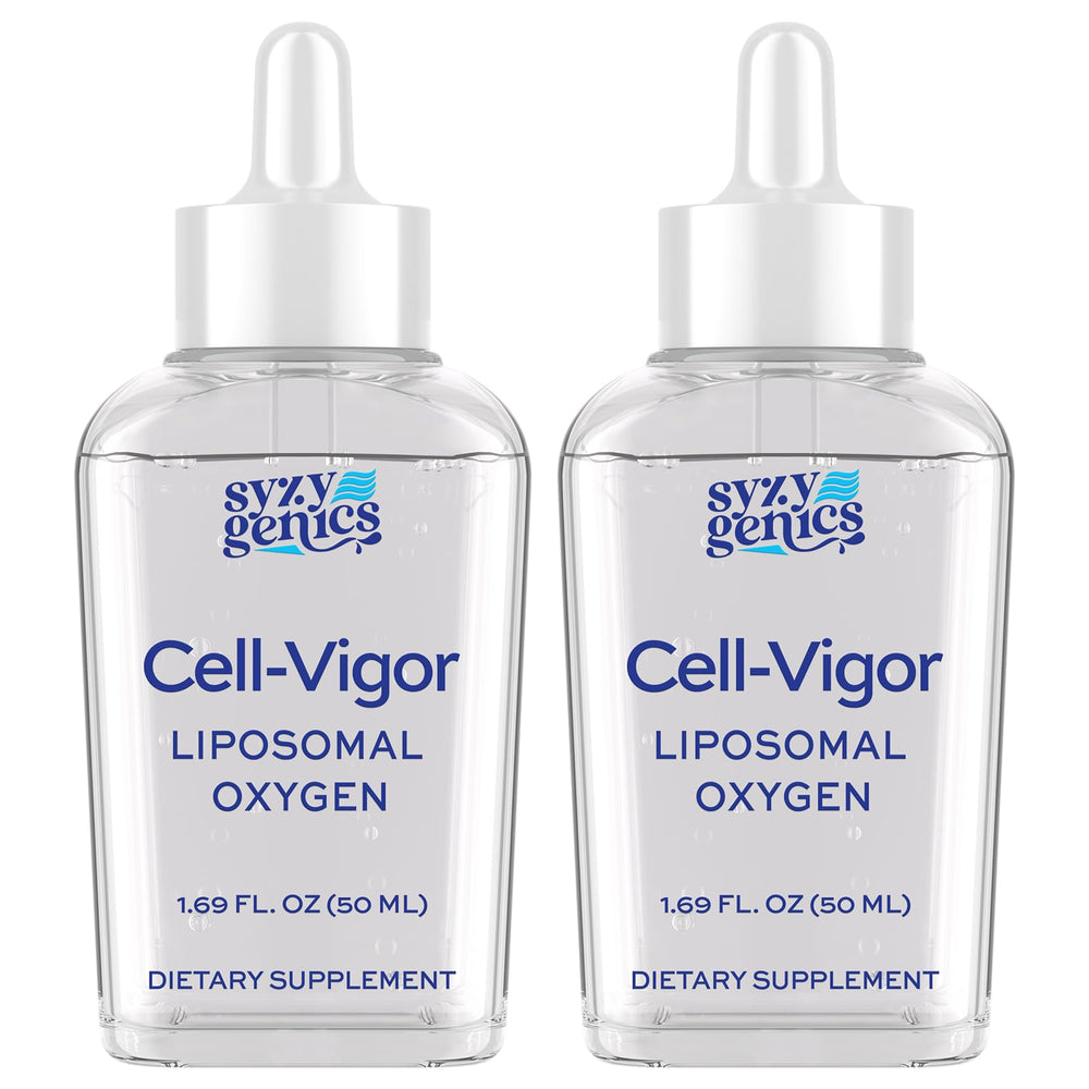 SYZY GENICS Oxygen Boost bottle pour supports absorption and daily energy