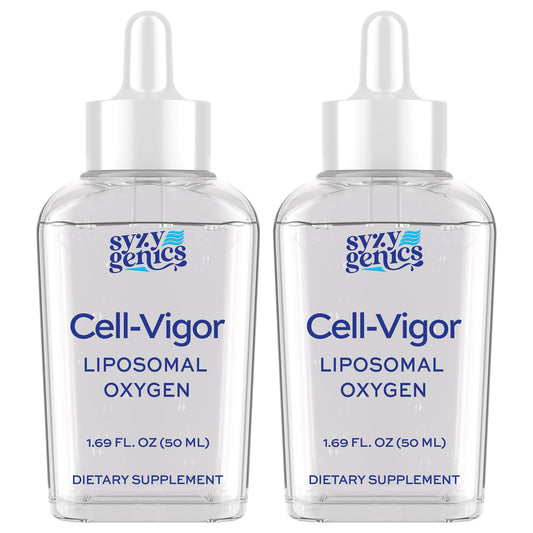 SYZY GENICS Oxygen Boost bottle pour supports absorption and daily energy