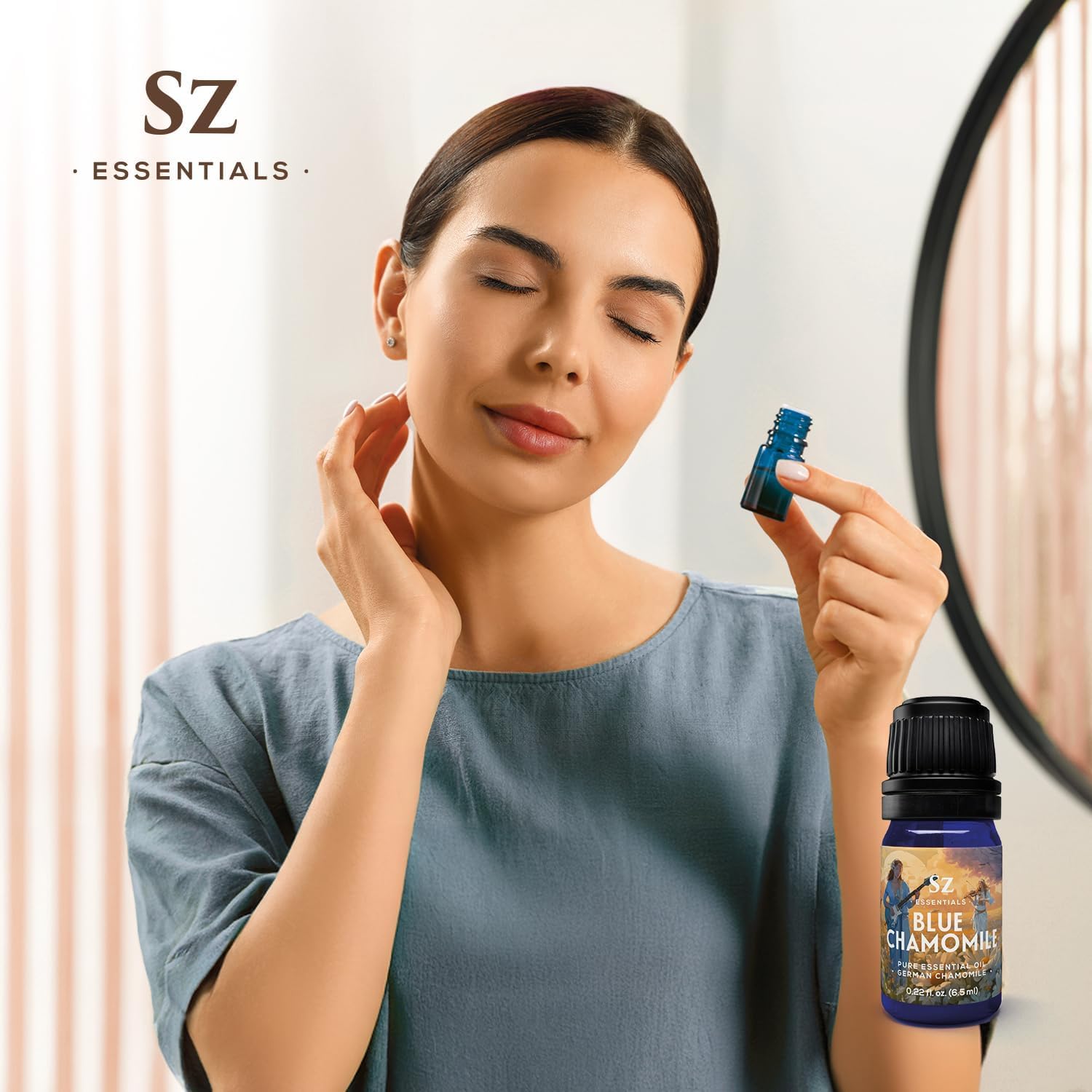 Sz Essentials dropper bottle setup supports easy DIY blends