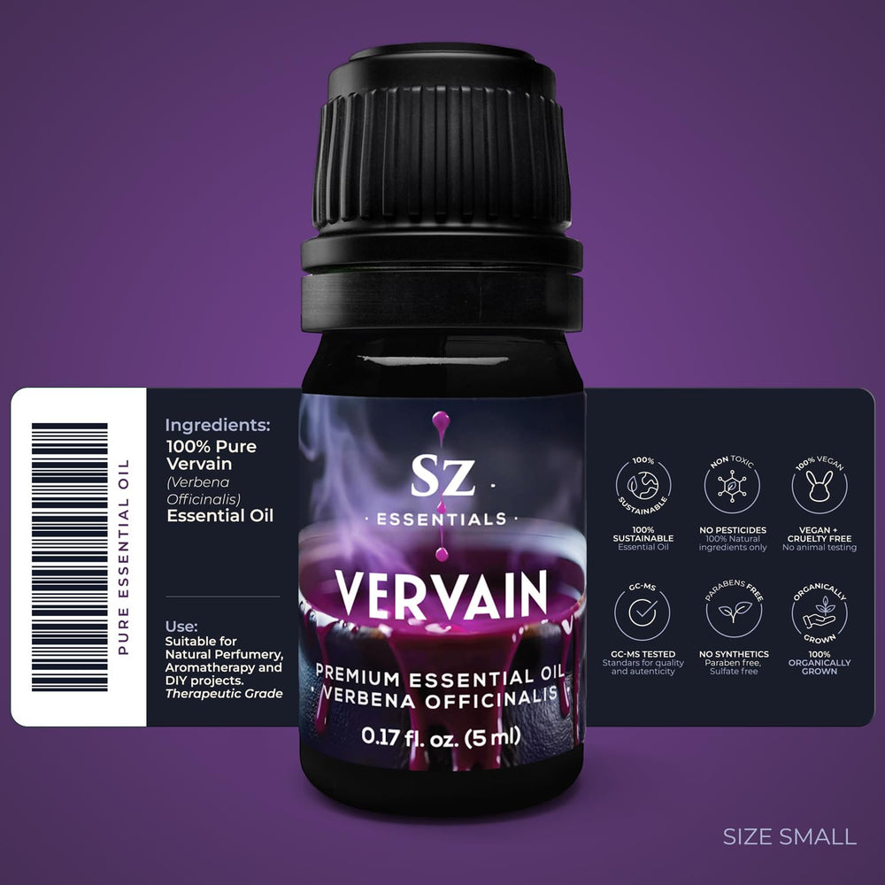 Sz Essentials Vervain Oil diffused in a room for energetic clarity.