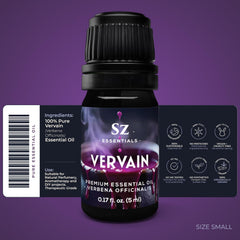 Sz Essentials Vervain Oil diffused in a room for energetic clarity.