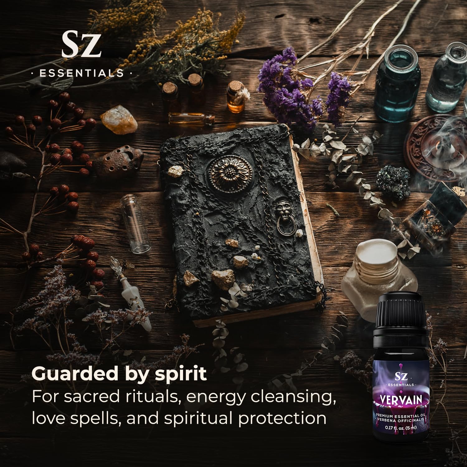 Sz Essentials Vervain Oil love spell use in mojo bag.