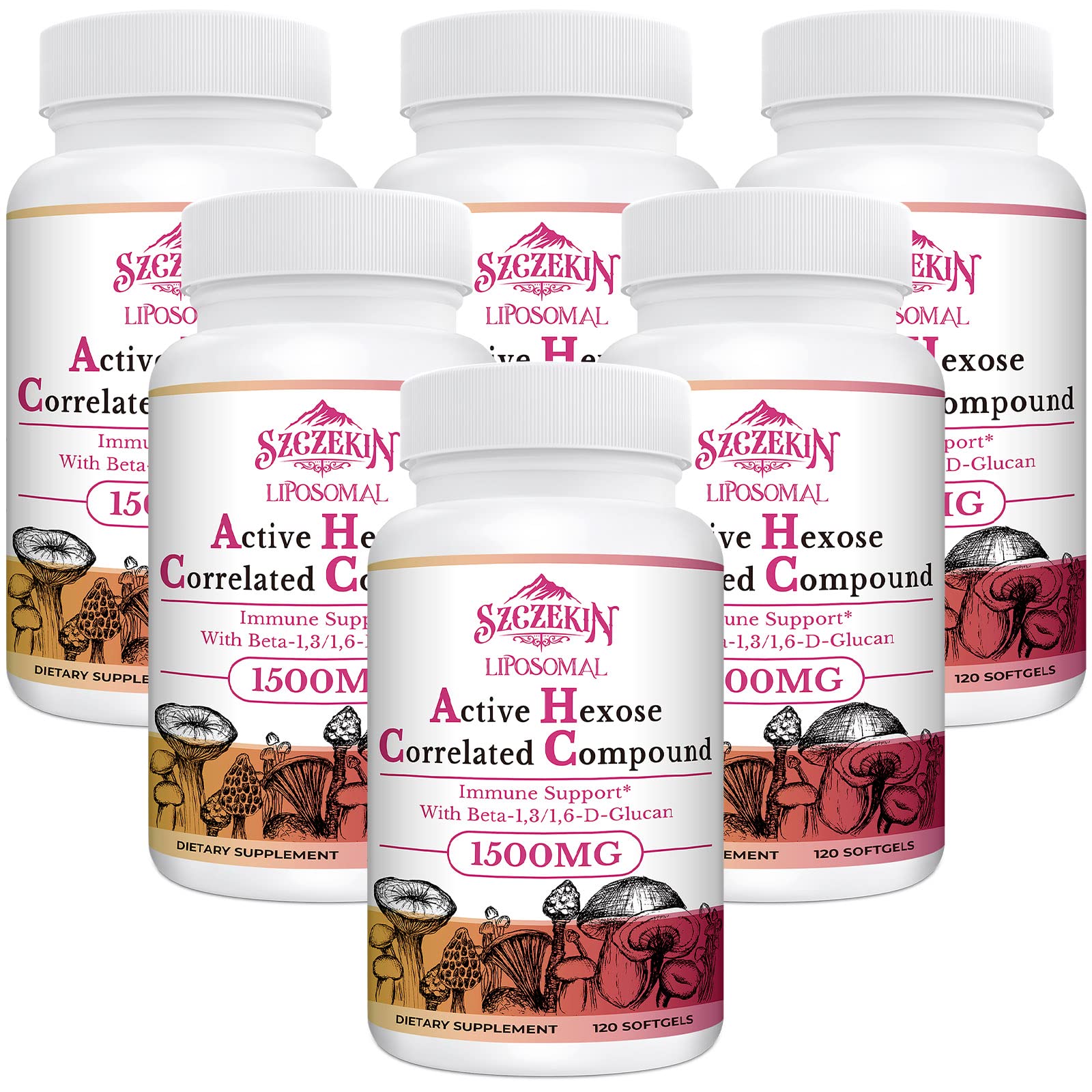 Szczekin 1500mg liposomal bottle pour enhances absorption and daily resilience.