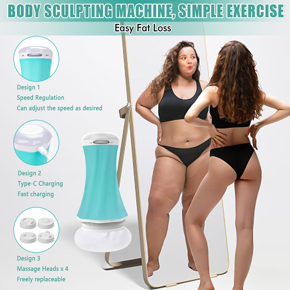 Taefoqun cellulite massager on legs area for smoother skin and cellulite targeting