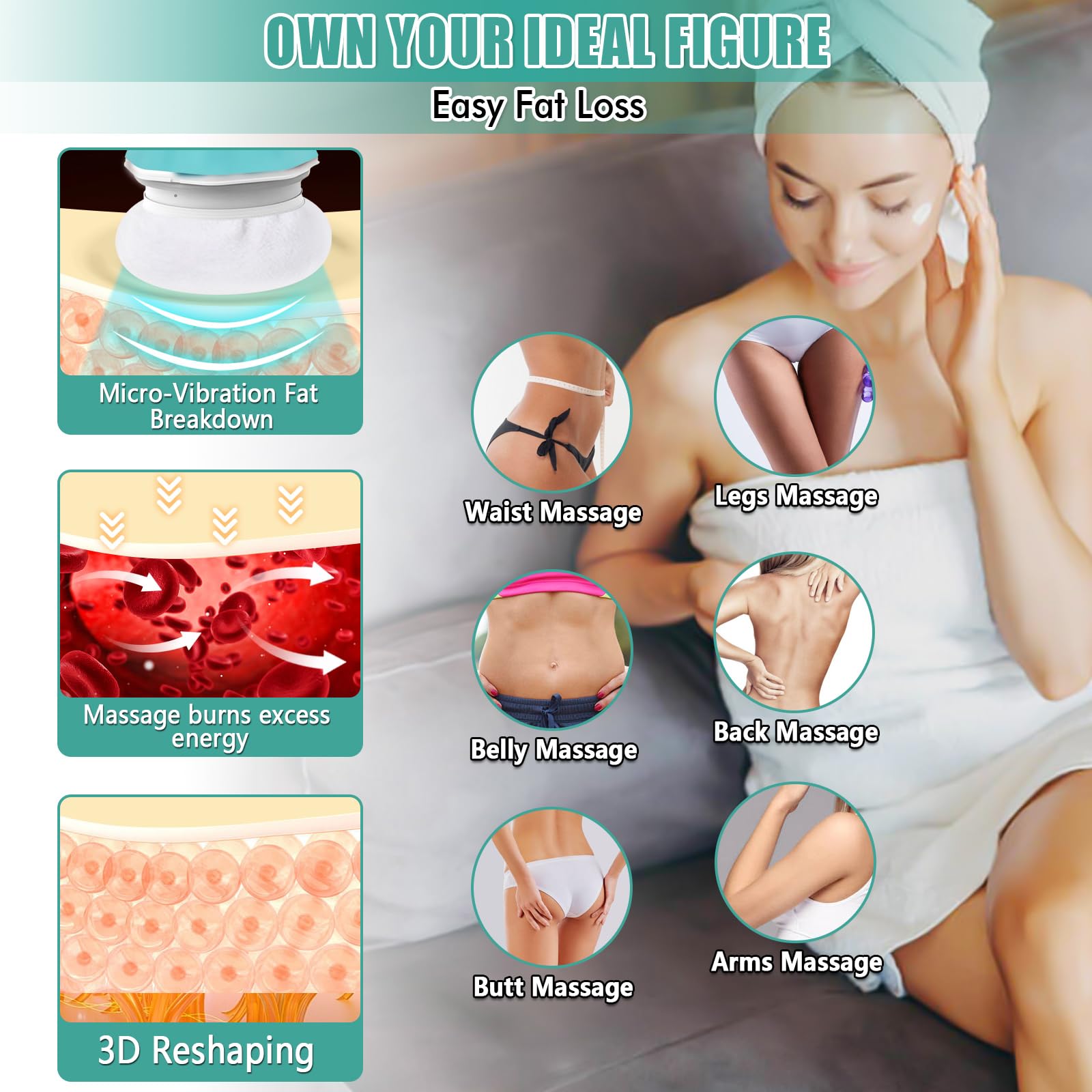 Taefoqun replaceable pads and mesh cover ensure skin-friendly, mess-free sessions