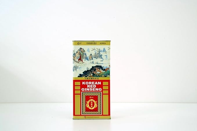 TAEGEUK SAGYE Korean Red Ginseng Roots—large whole roots for energy support and herbal tonics.