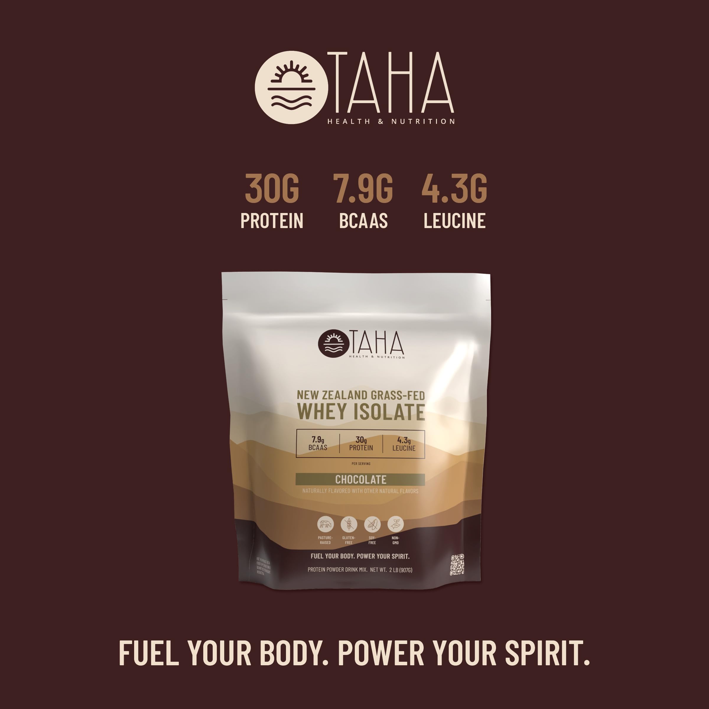 Taha protein powder mixed into oats or yogurt for a boost