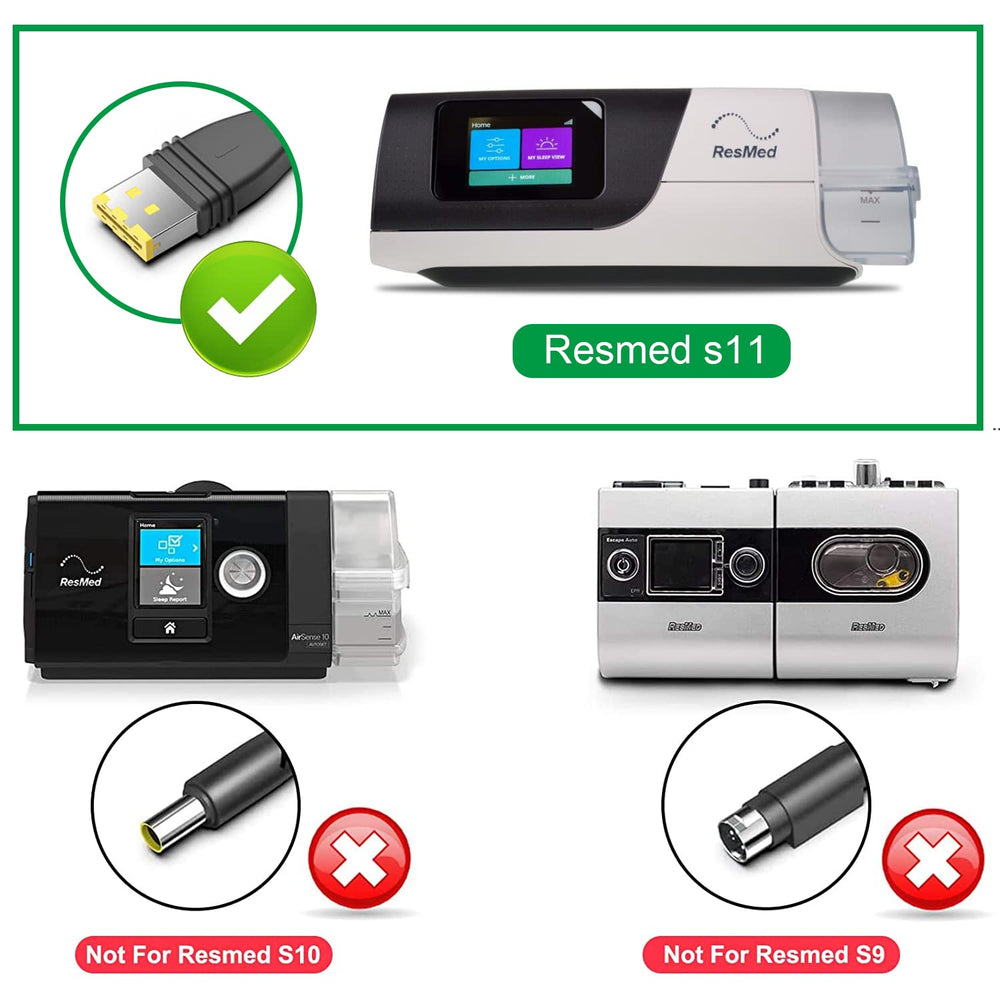 TAIFU AirSense 11 compatibility supports AutoSet Elite and CPAP devices.