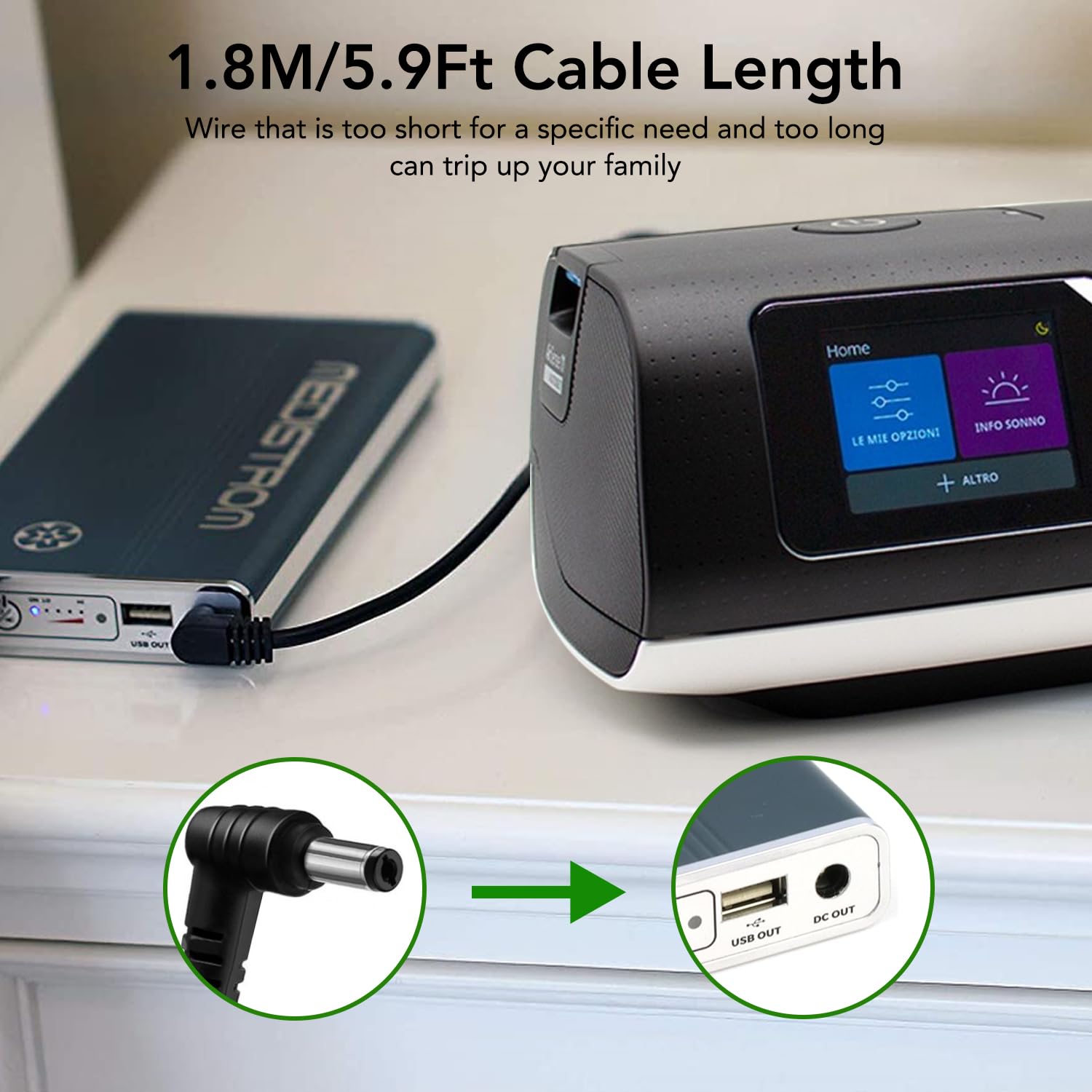 TAIFU DC 24V cable includes a 3 year warranty and responsive support