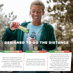 Tailwind Endurance Fuel packaging highlighting gluten-free vegan formula