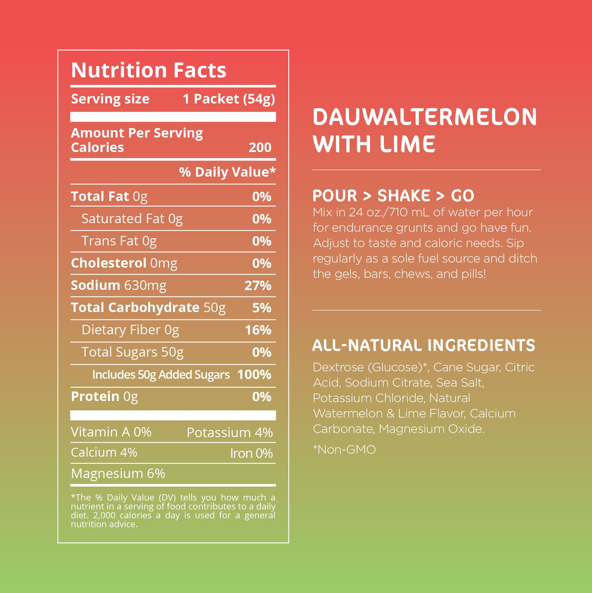 Dauwaltermelon flavor of Tailwind Endurance Fuel for refreshing sessions