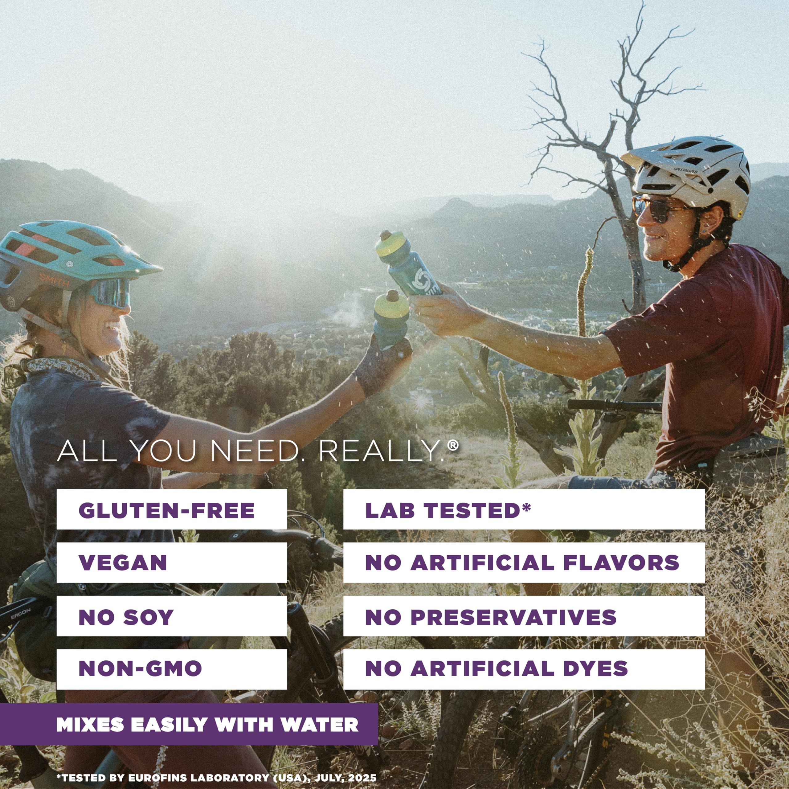 Tailwind Nutrition Recovery Mix gluten-free dairy-free packaging highlights clean ingredients