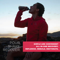 Tailwind Recovery Mix vegan and gluten-free label highlights clean ingredients