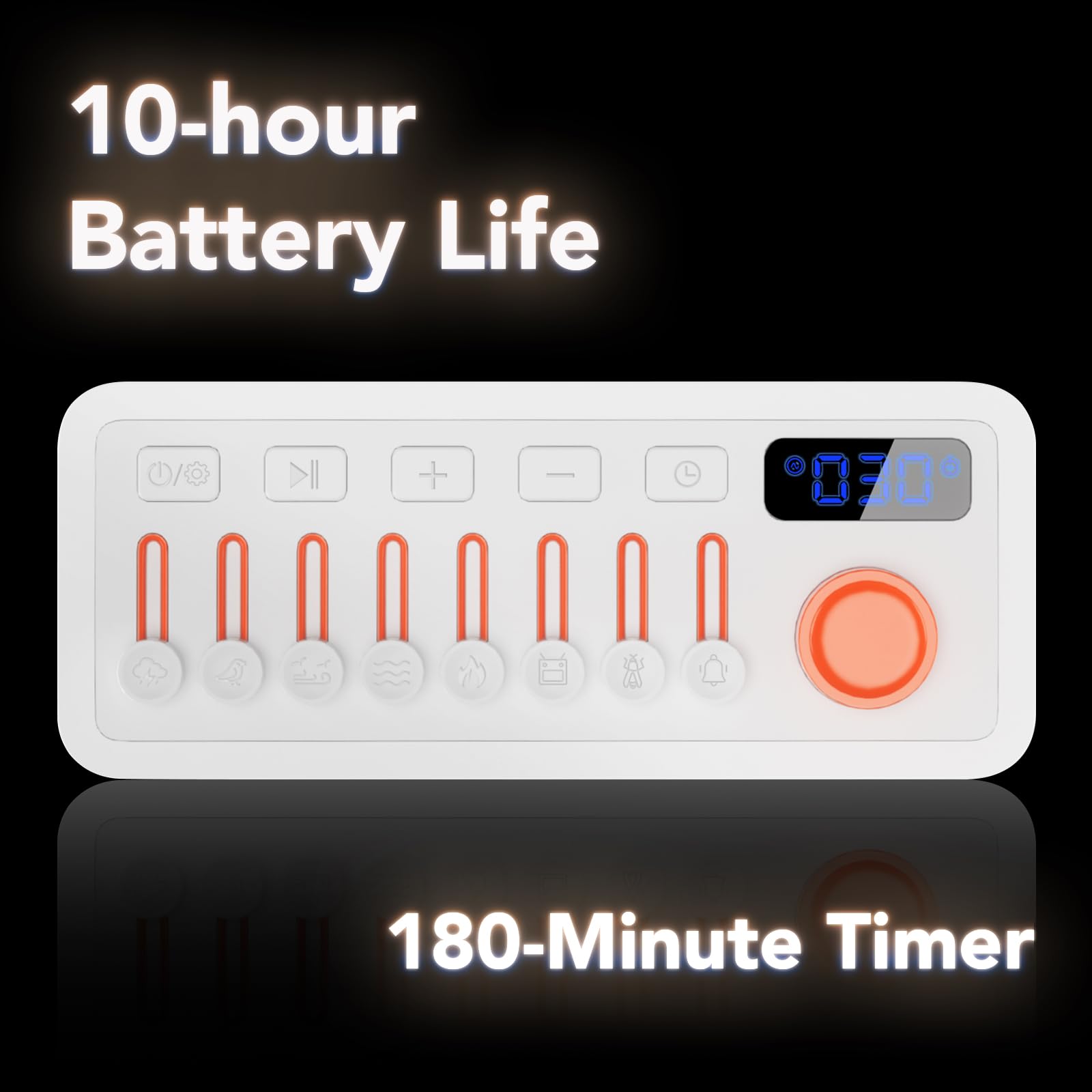 TAKOO simple controls panel for quick setup and easy use.