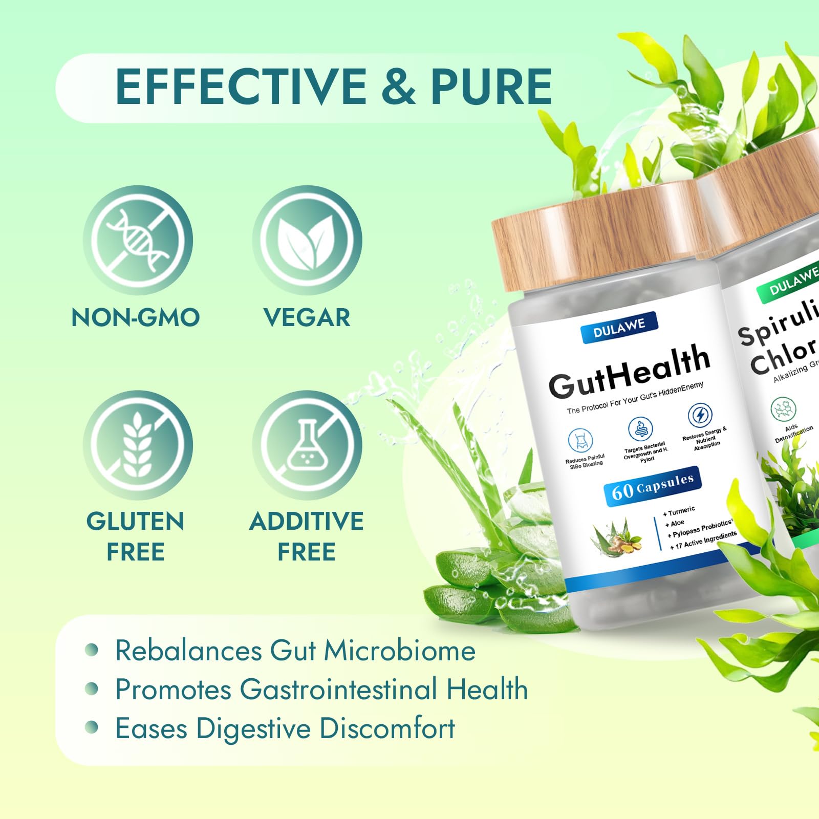 TakTuqa Dulave probiotic capsules for daily digestive balance support