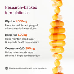 Tally Health Amplify CoQ10 and Berberine blend promotes cellular energy